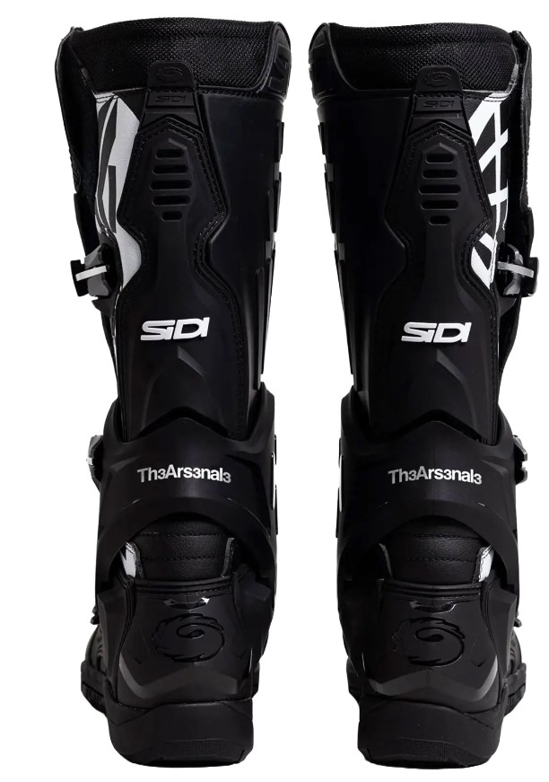 Мотокрос/ендуро ботуши SIDI CROSSAIR The Arsenale Black Neon — снимка 4