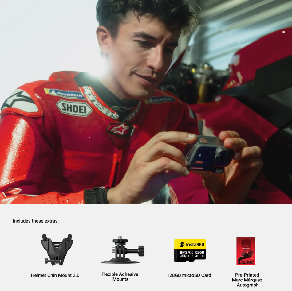 Екшън камера Insta360 ACE PRO 2 DUAL BATTERY MM93 Edition — снимка 3