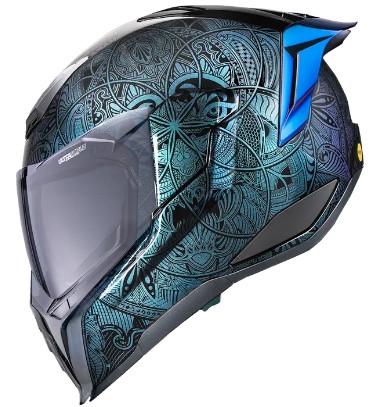 Каска ICON Ultraflite™ Opal Mandala MIPS® BLUE — снимка 3