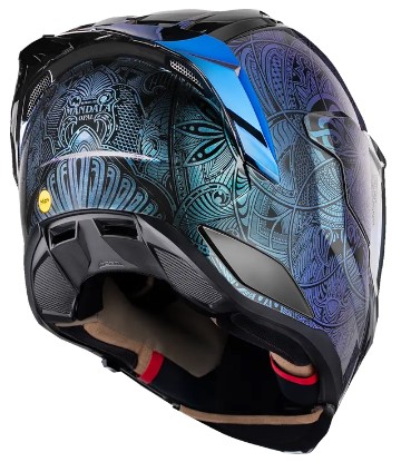 Каска ICON Ultraflite™ Opal Mandala MIPS® BLUE — снимка 2