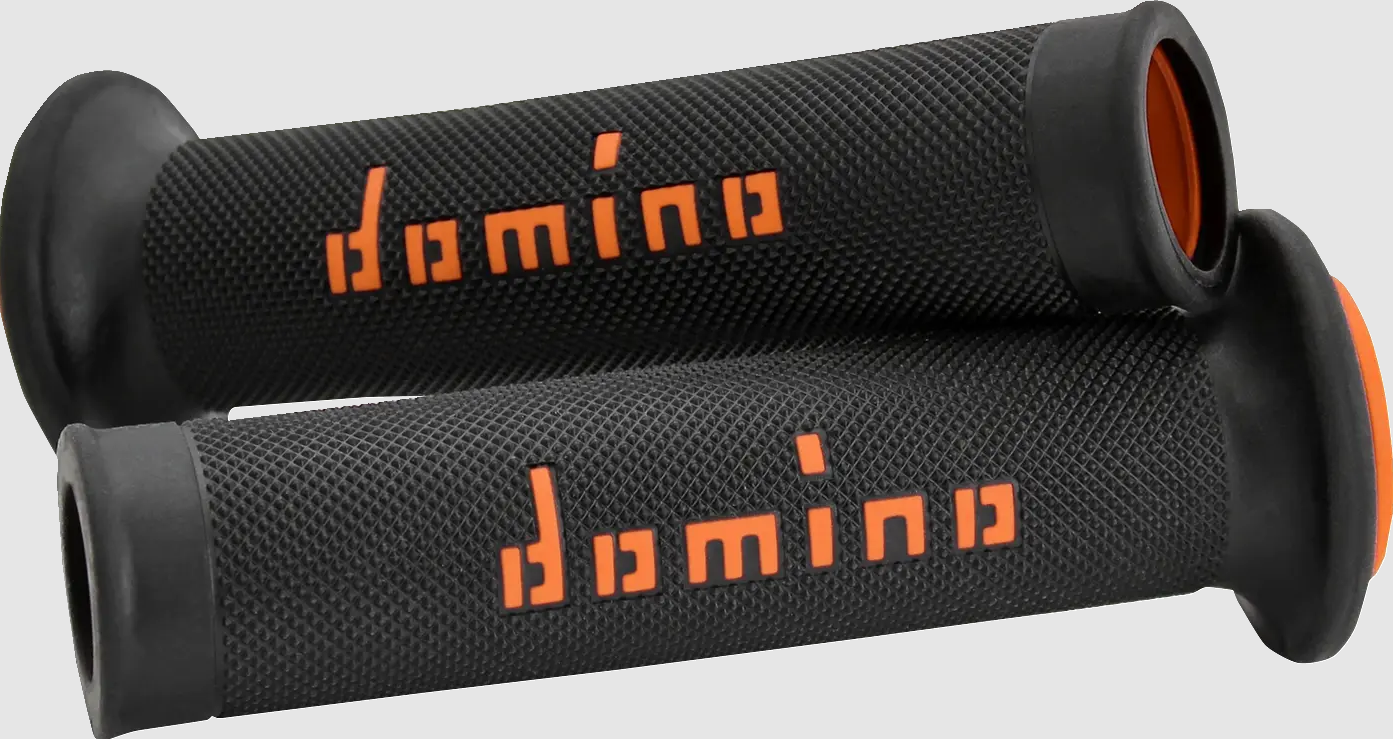 Ръкохватки DOMINO GRIPS A010 BLACK/ORANGE — снимка 2