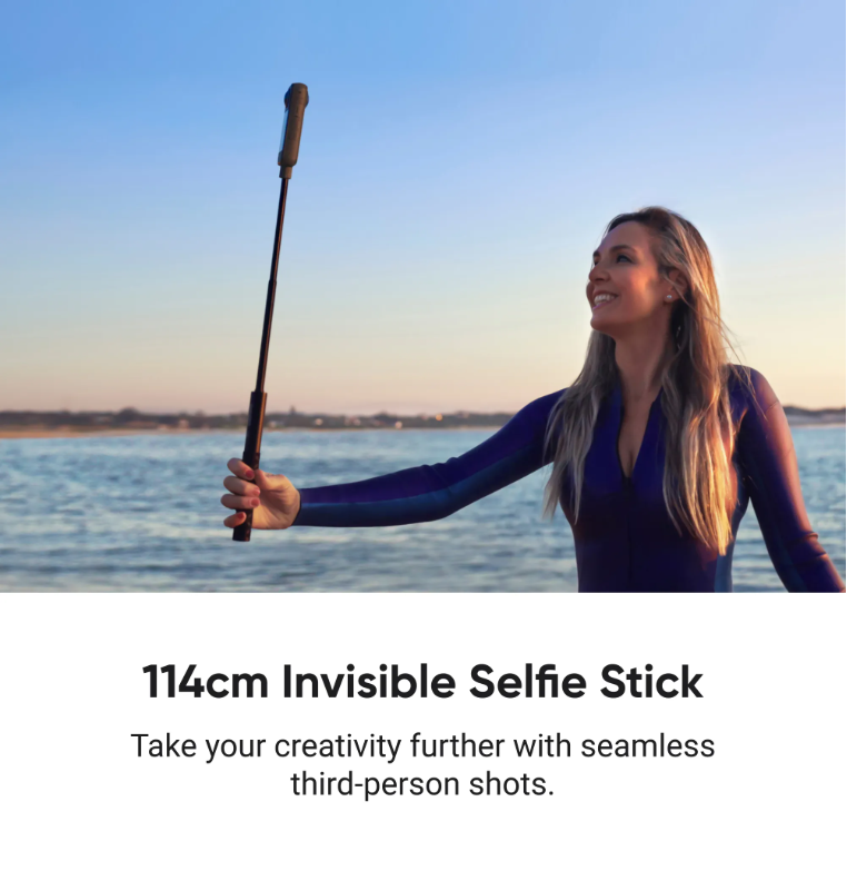 Статив/Селфи стик Insta360 BLACK (114см) — снимка 2