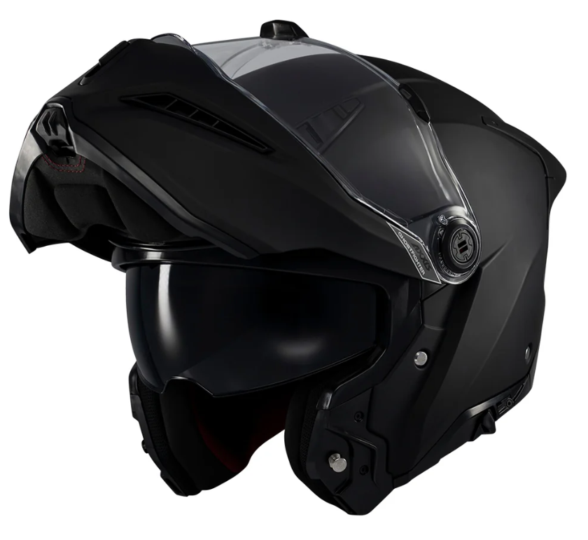 Отваряема каска AXXIS GHOSTFIGHTER SV A1 BLACK MATT — снимка 2