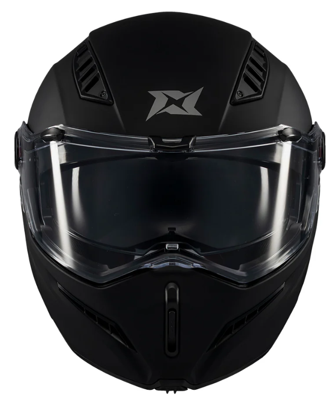 Отваряема каска AXXIS GHOSTFIGHTER SV A1 BLACK MATT — снимка 3