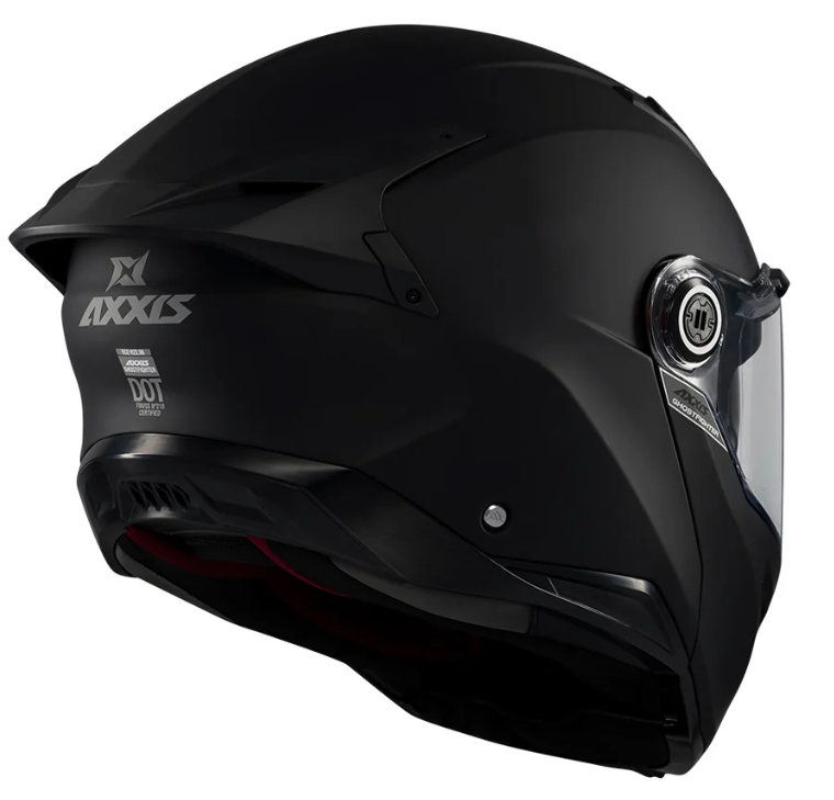 Отваряема каска AXXIS GHOSTFIGHTER SV A1 BLACK MATT — снимка 4