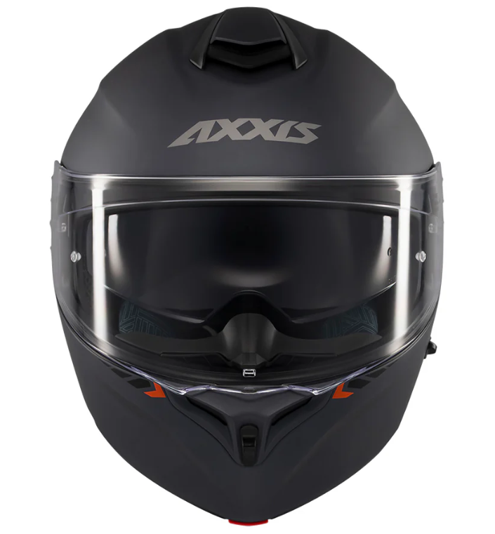 Отваряема каска AXXIS STORM S SV SOLID A2 TITANIUM — снимка 3