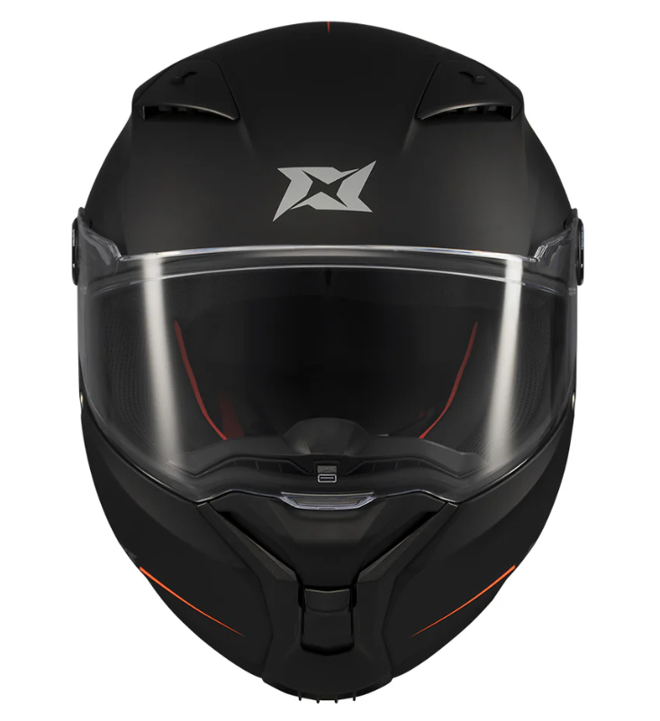 Каска AXXIS FENIX SOLID BLACK MATT — снимка 3