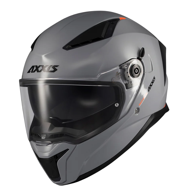 Каска AXXIS PANTHER SV SOLID A12 GREY GLOSS — снимка 2