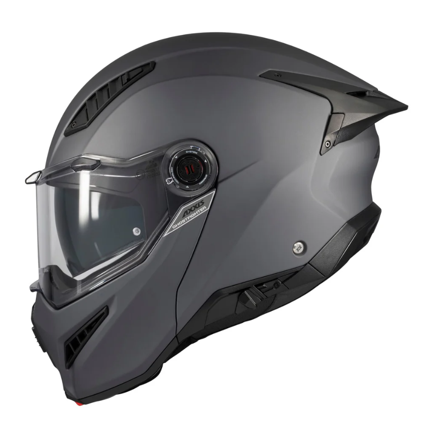 Отваряема каска AXXIS GHOSTFIGHTER SV A12 GREY MATT — снимка 2