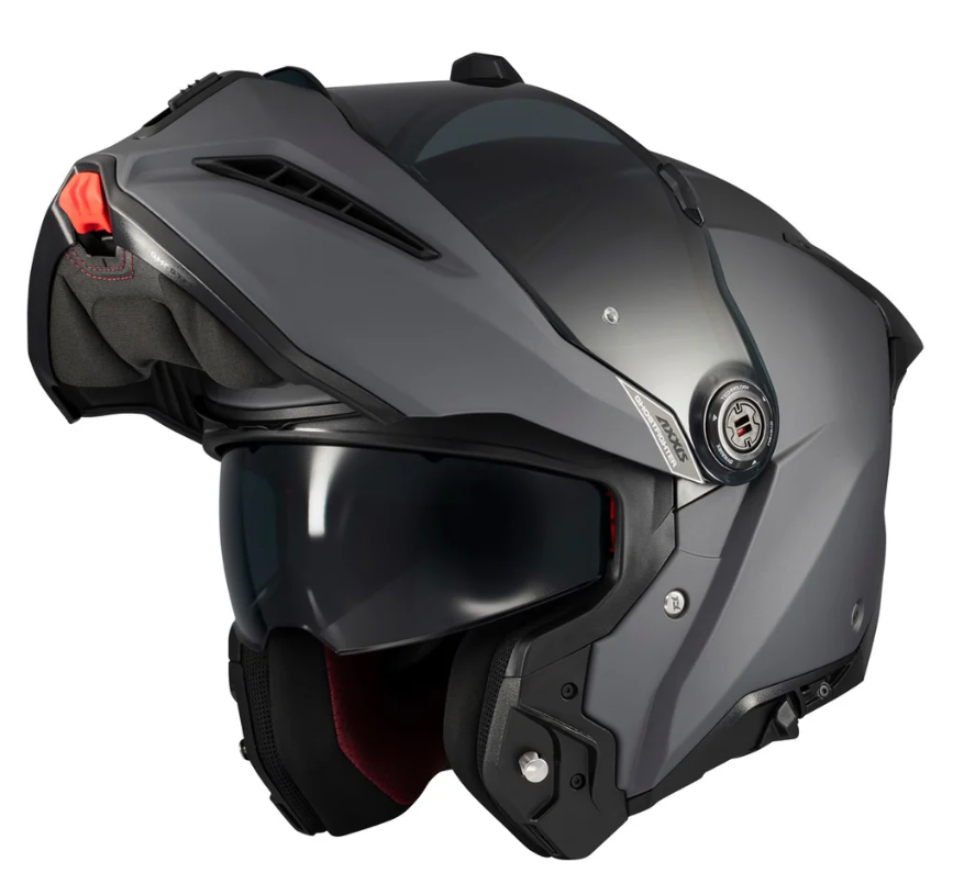 Отваряема каска AXXIS GHOSTFIGHTER SV A12 GREY MATT — снимка 3
