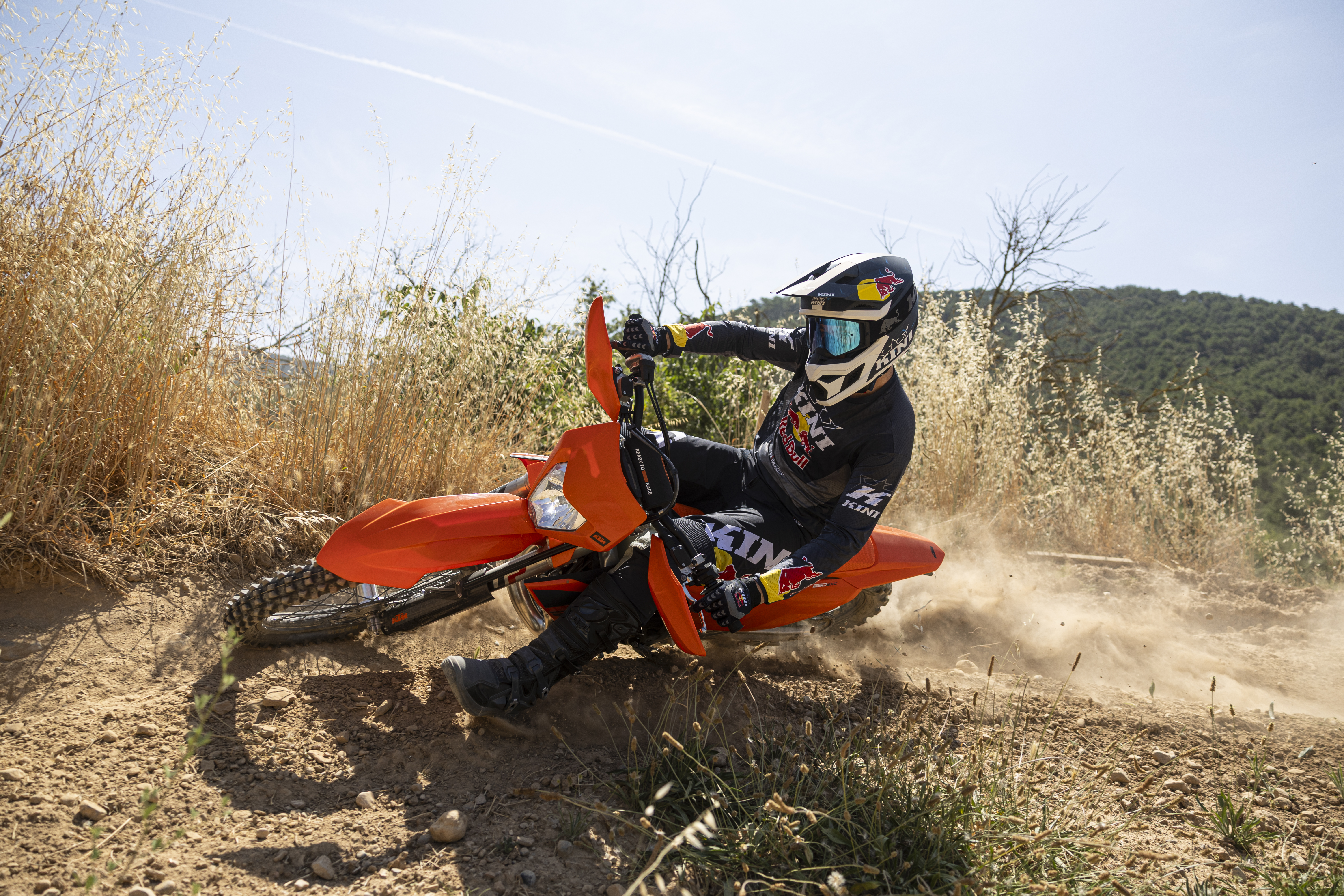 Мотокрос блуза KINI RED BULL MXC 1.0-Anthracite — снимка 5