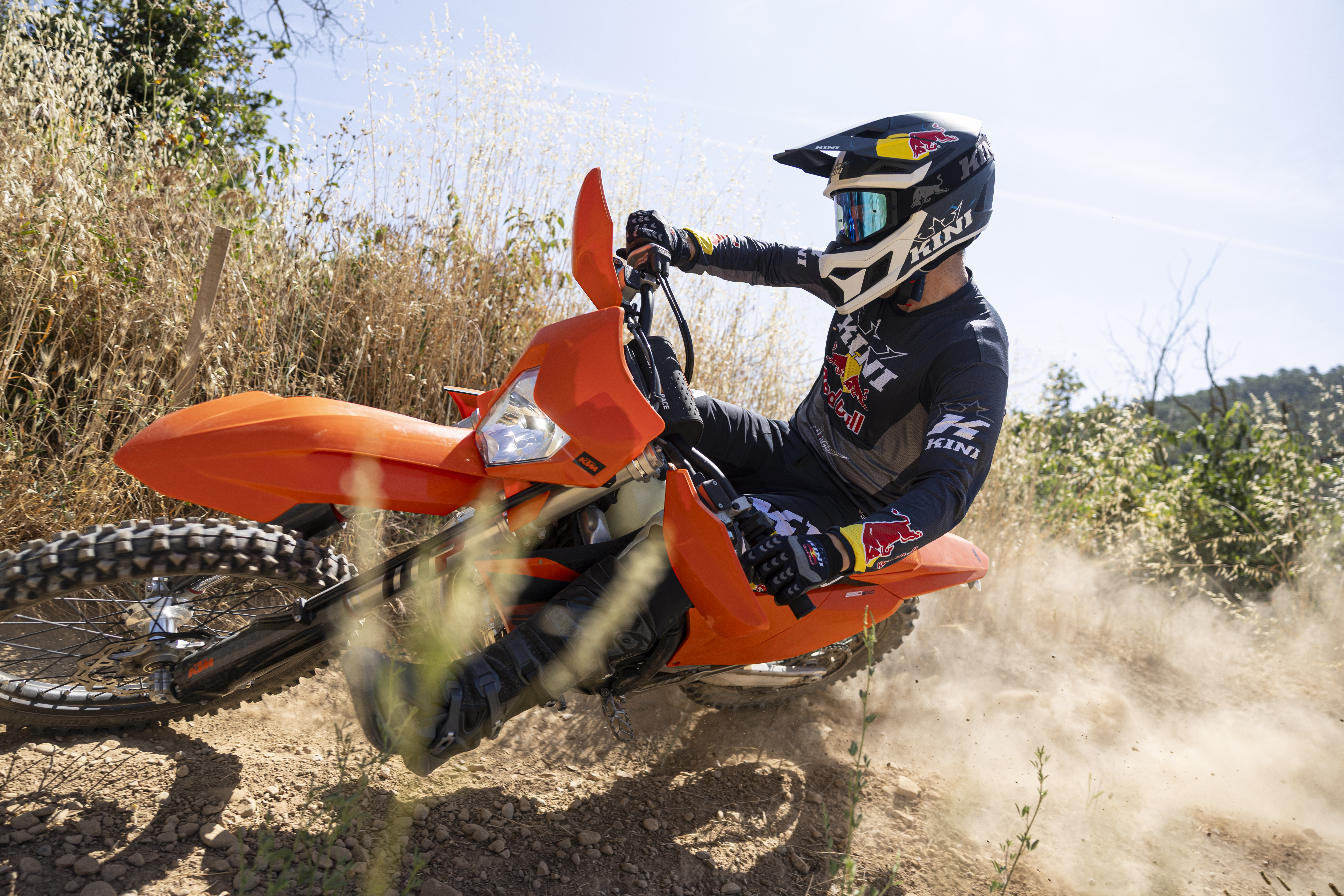 Мотокрос блуза KINI RED BULL MXC 1.0-Anthracite — снимка 6