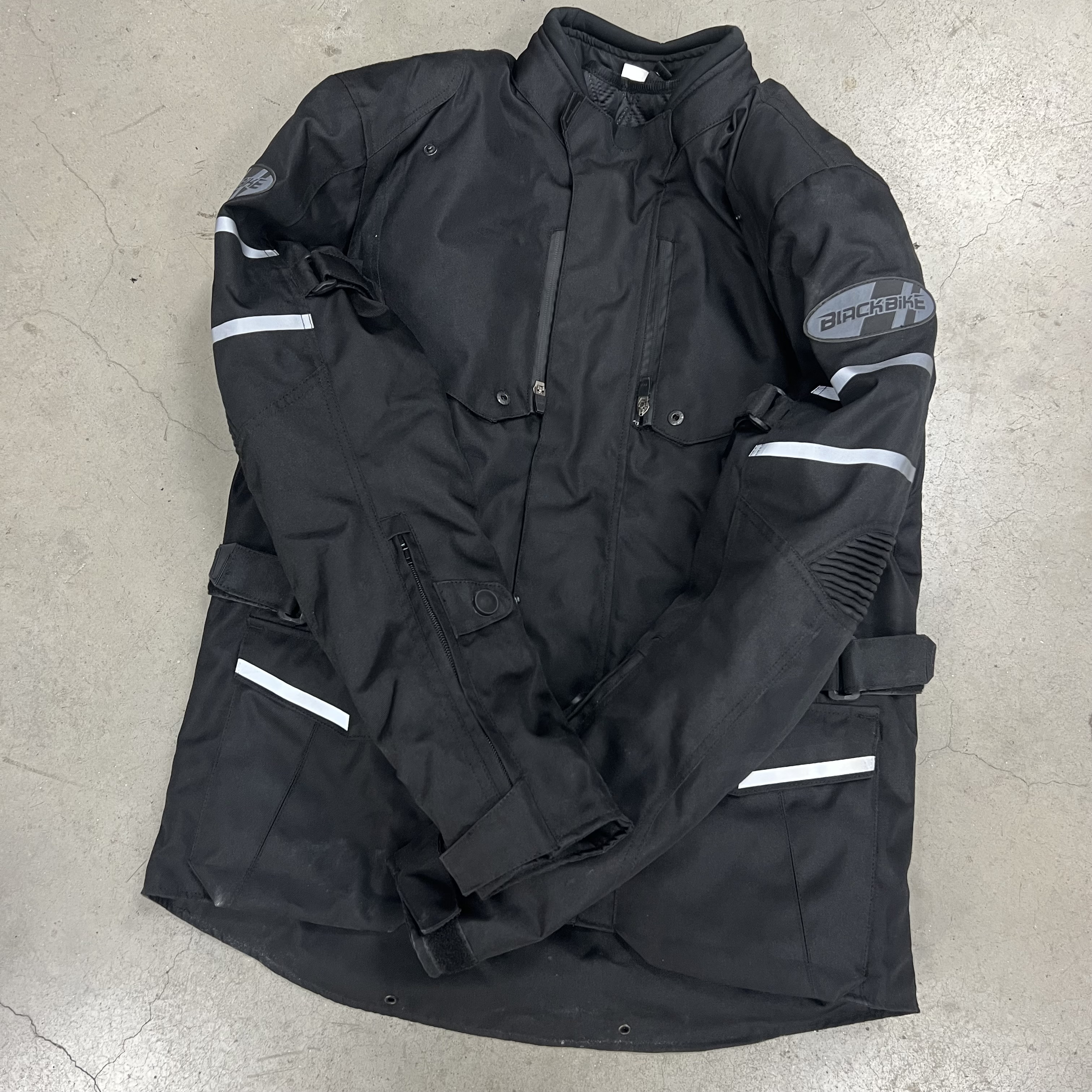 Мото текстилно яке BLACK BIKE TERMINTAOR GREY- ПОСЛЕДНА БРОЙКА/OUTLET — снимка 4