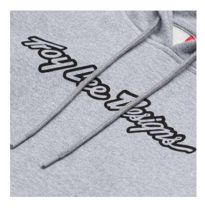 Суитшърт TROY LEE DESIGNS Zip Up Signature - Gray Heather — снимка 3