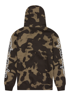 Суитшърт TROY LEE DESIGNS Zip Up Branded - Olive Camo — снимка 2