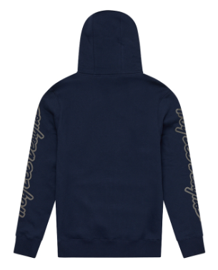 Суитшърт TROY LEE DESIGNS Zip Up Branded - Navy — снимка 4