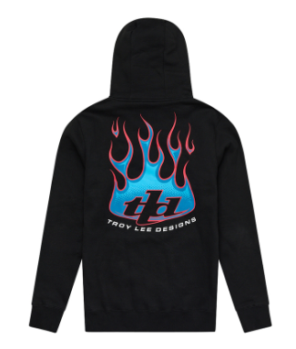 Суитшърт TROY LEE DESIGNS Torched - Black — снимка 2