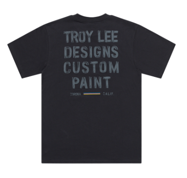 Тениска TROY LEE DESIGNS Paint Shop - Black — снимка 2