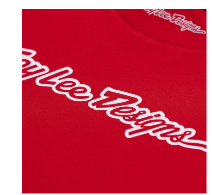 Тениска TROY LEE DESIGNS Signature - Team Red — снимка 4