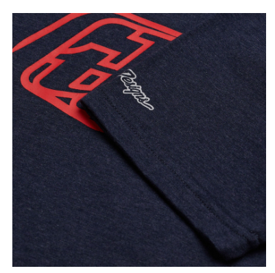 Детска тениска TROY LEE DESIGNS Badge - Navy Heater — снимка 2