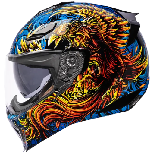 Отваряема каска ICON Threshold™ Burn Birdie Burn Modular — снимка 4