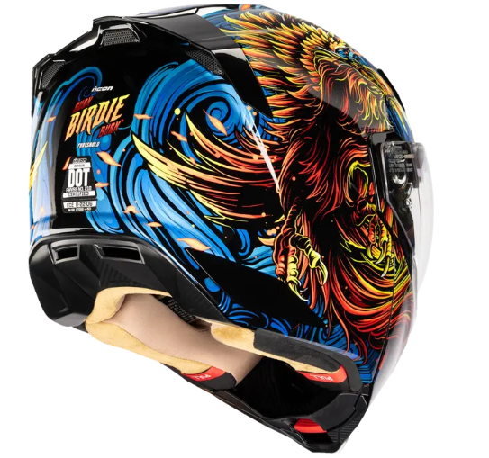 Отваряема каска ICON Threshold™ Burn Birdie Burn Modular — снимка 3