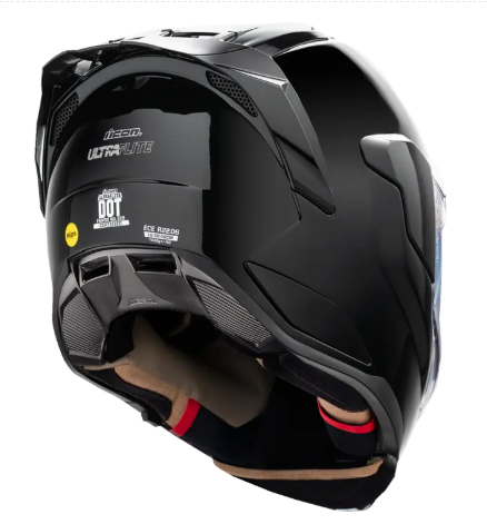 Каска ICON Ultraflite™ Solid MIPS® BLACK GLOSS — снимка 4