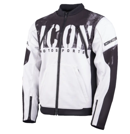 Мото яке ICON Merc3™ ANOMALY WHITE
