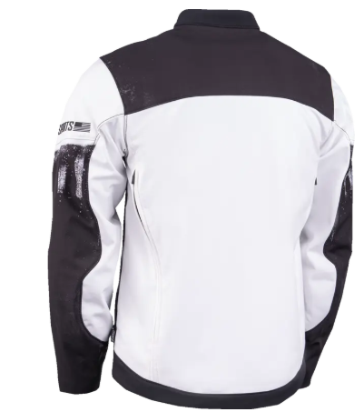 Мото яке ICON Merc3™ ANOMALY WHITE — снимка 5