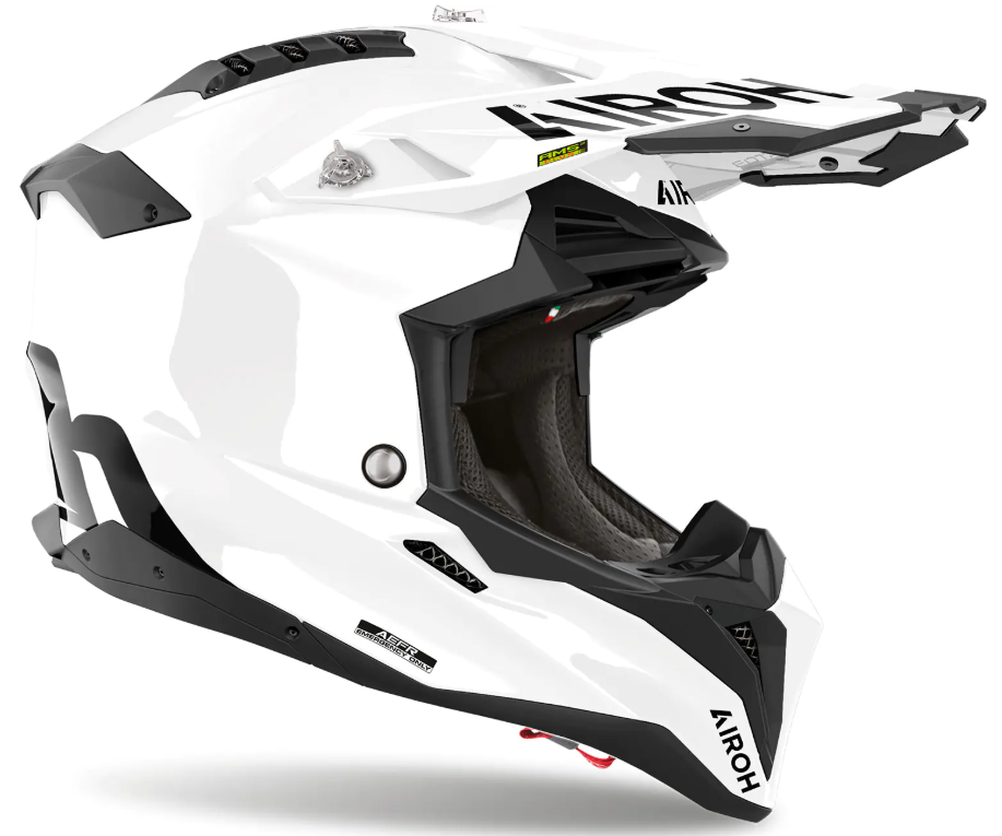 Каска AIROH AVIATOR 3 WHITE GLOSS — снимка 2