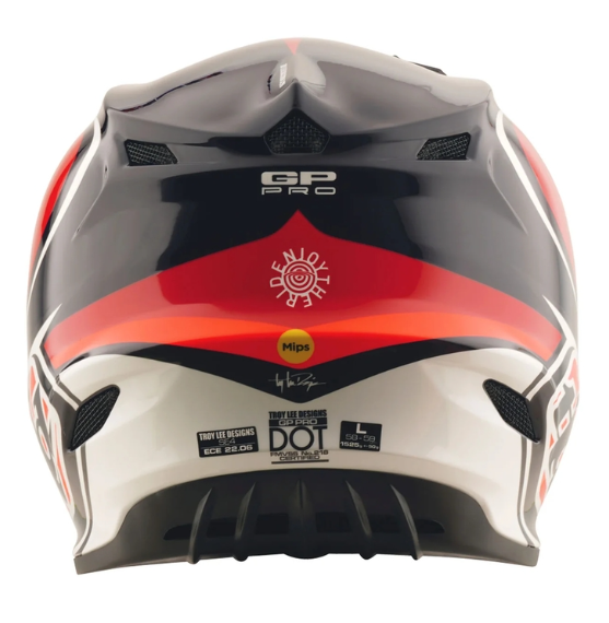 Детска мотокрос каска TROY LEE DESIGNS GP Pro Crossover Helmet - Black/Red — снимка 5