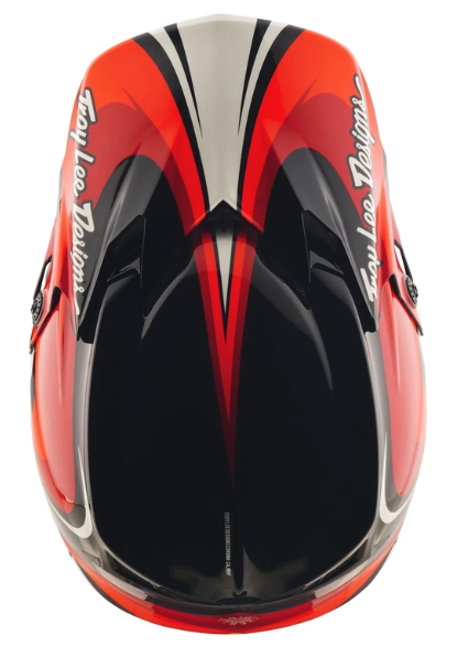 Детска мотокрос каска TROY LEE DESIGNS GP Pro Crossover Helmet - Black/Red — снимка 2