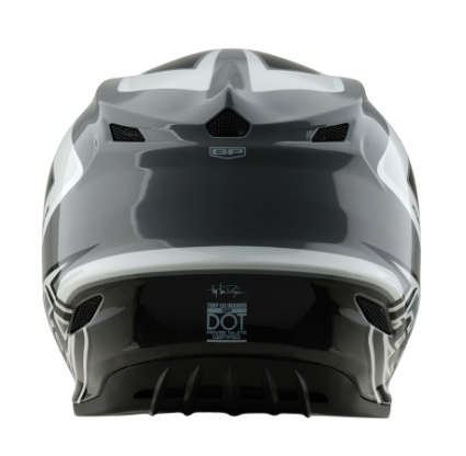 Мотокрос каска TROY LEE DESIGNS GP Shutter - Grey/White — снимка 5