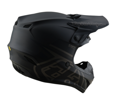 Мотокрос каска TROY LEE DESIGNS GP Pro Mono - Black — снимка 4