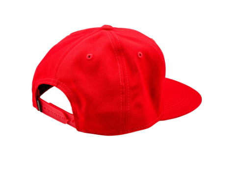 Шапка TROY LEE DESIGNS Flat Bill Snapback Badge - RED — снимка 2
