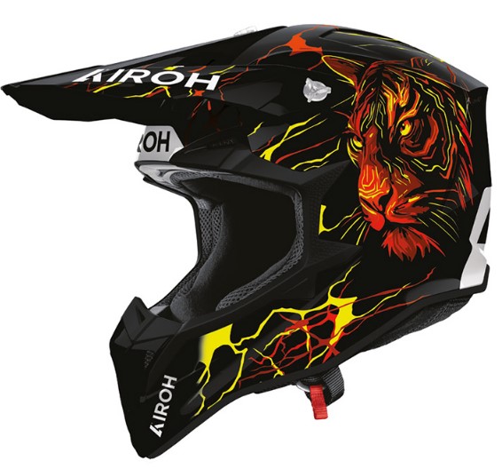 Мотокрос каска AIROH WRAAAP TYGER GLOSS