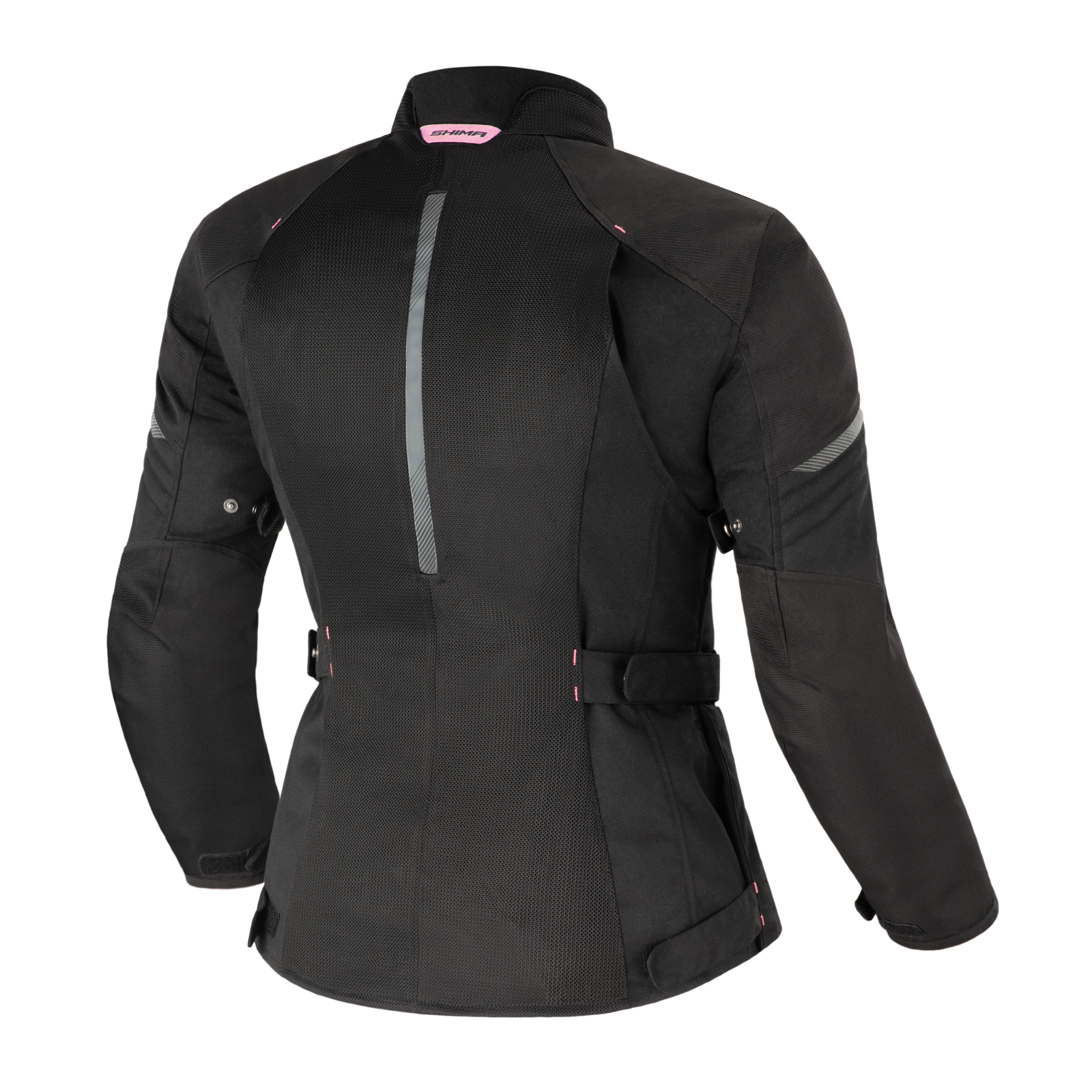 Дамско лятно мото яке SHIMA JET BLACK — снимка 2