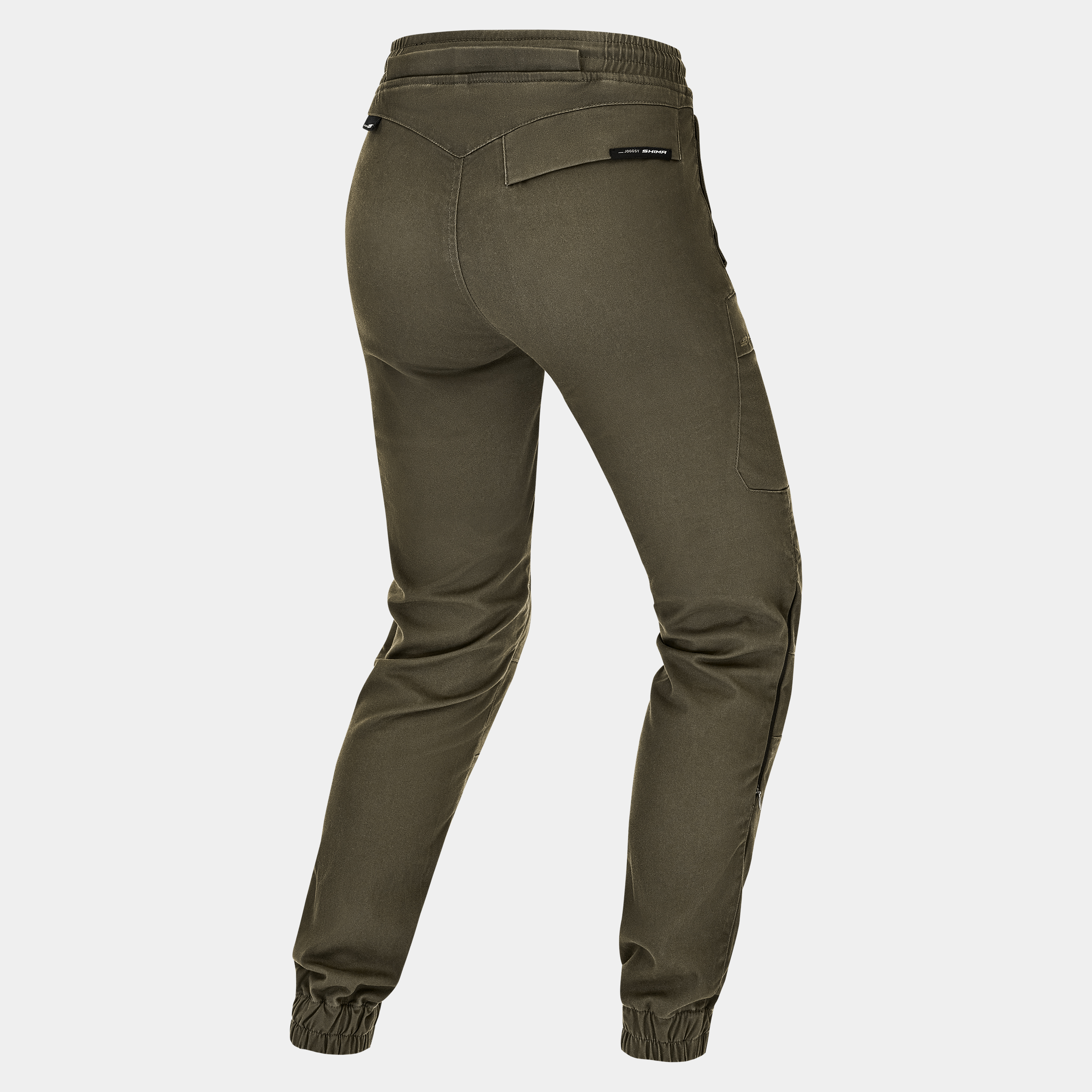 Дамски мото панталон SHIMA JOGGSY KHAKI — снимка 2