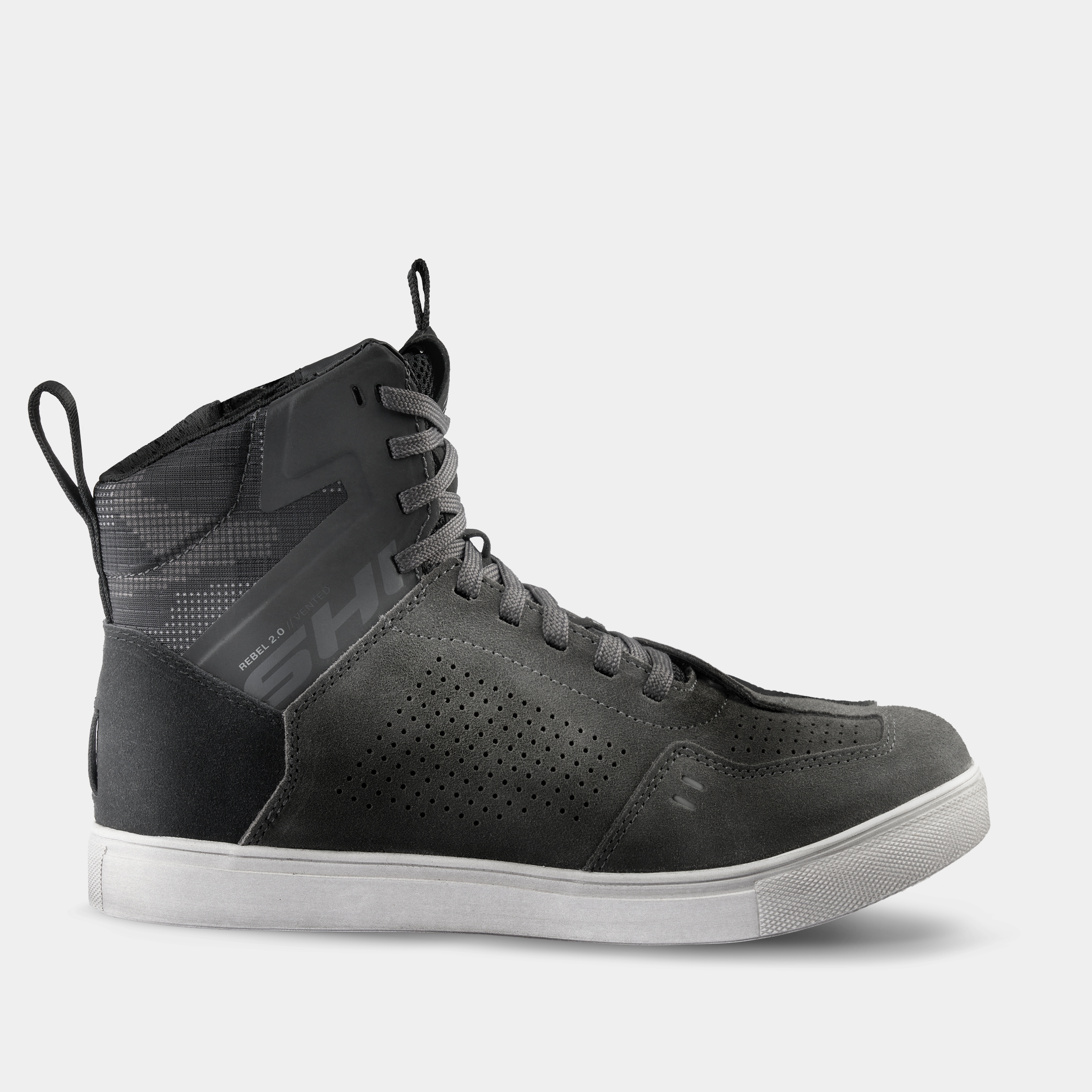 Дамски мото боти SHIMA REBEL 2.0 VENT GREY — снимка 2
