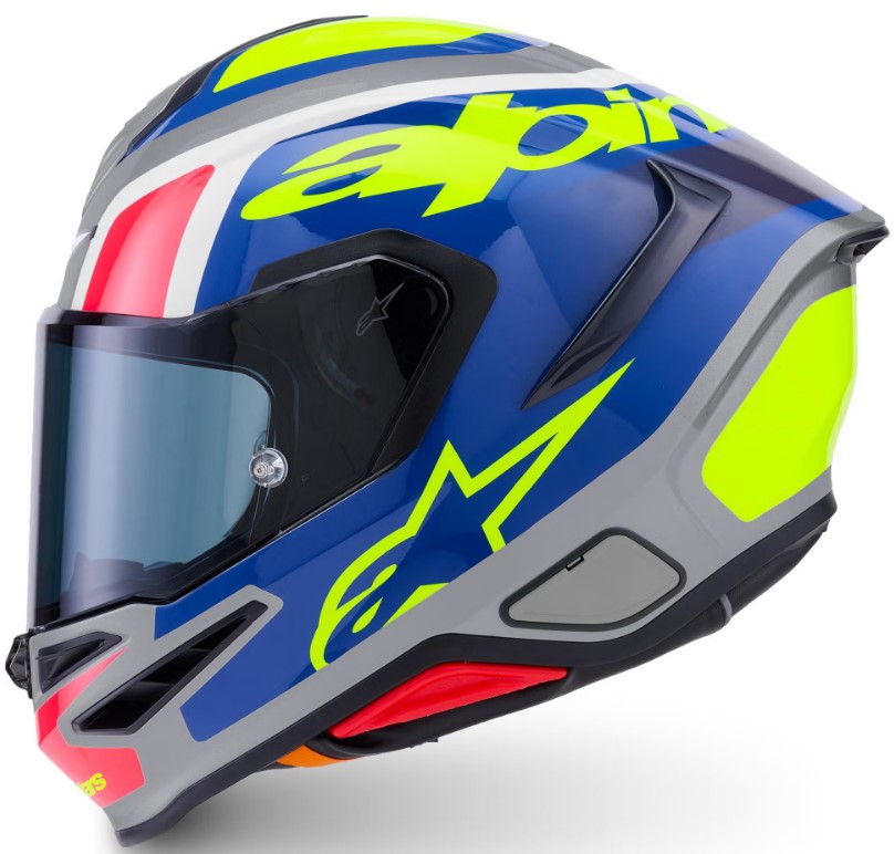 Каска ALPINESTARS S-R7 LUMEN Silver/Pink Fluo Yellow_5