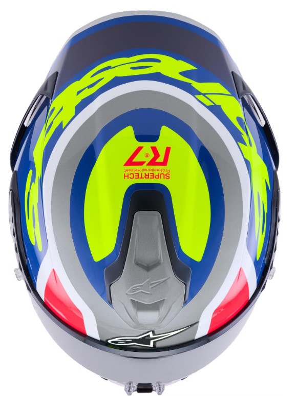 Каска ALPINESTARS S-R7 LUMEN Silver/Pink Fluo Yellow_2