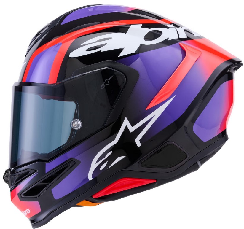 Каска ALPINESTARS S-R7 LUMEN BK/PRPL/RED_5