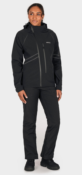 Дамско водоустойчиво яке Knox jacket Impass BLACK — снимка 3
