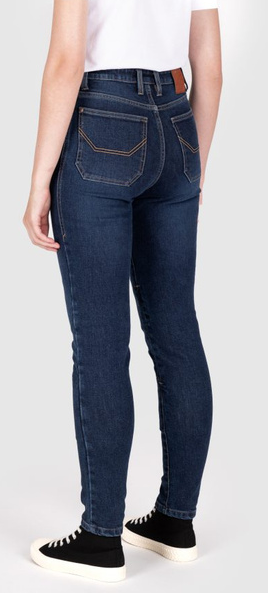 Дамски мото дънки Colton Skinny Stone Wash Indigo - regular — снимка 2