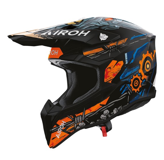 Мотокрос каска AIROH WRAAAP GEAR MATT