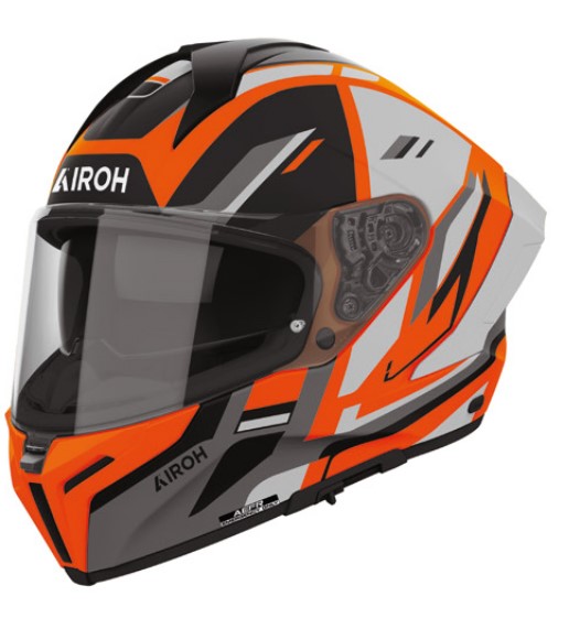 Каска AIROH MATRYX SENTRY ORANGE MATT