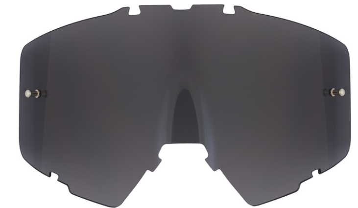 Прозрачна плака за очила AMOQ Aster MX Single Lens - Smoke