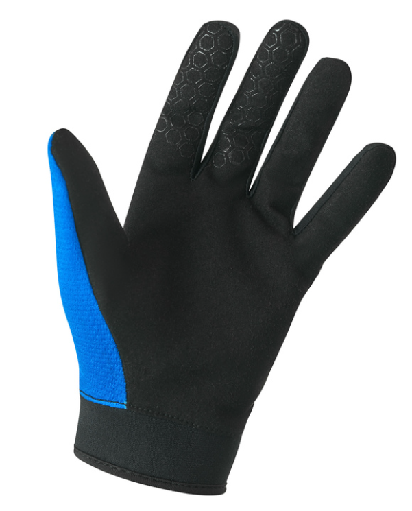Мотокрос ръкавици AMOQ Ascent V2 Gloves Blue-Orange — снимка 2