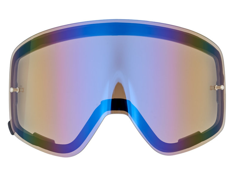 Плака за очила AMOQ Vision MX Single Lens - Blue Mirror