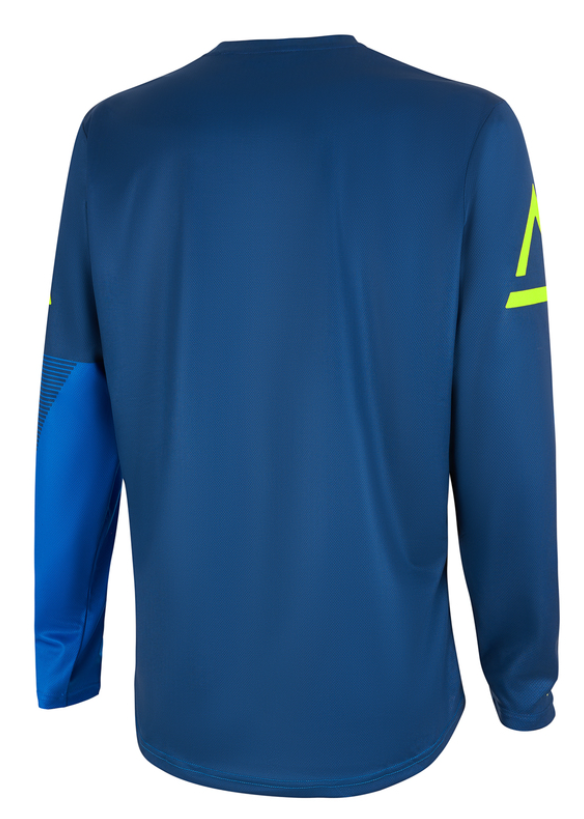 Мотокрос блуза AMOQ Ascent Strive V2 Jersey Blue-Navy — снимка 2